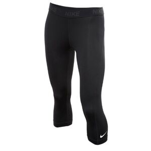Nike Black Athletic Capri Pants